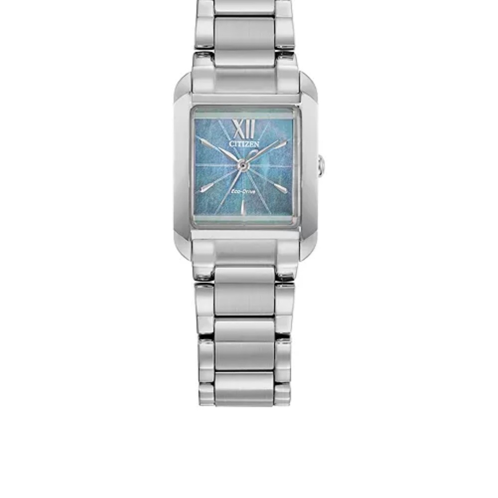 Citizen Bianca Eco Drive Mother of Pearl Silver Stainless Steel Watch